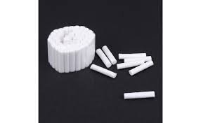 Dental cotton cigar